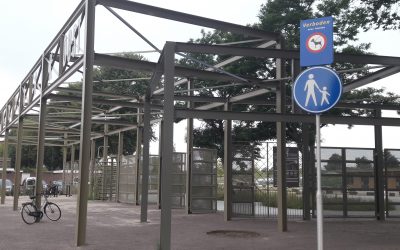 Spoorpark is nu duidelijk voetgangersgebied!