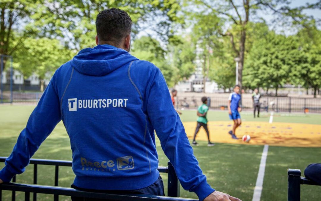 Buurtsport wekelijks aanwezig in Spoorpark