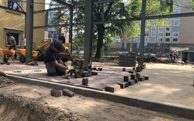 Werk op Spoorpark weer hervat na zomervakantie