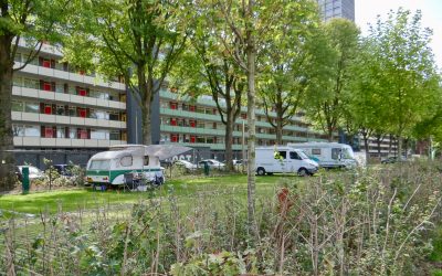 Stadscamping open voor kampeerders met eigen sanitair