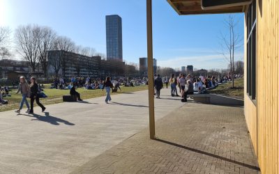 Spoorpark gesloten vanwege grote drukte