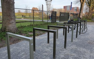 Extra fietsenstalling bij ingang Zuid – Zet je fiets buiten het park!
