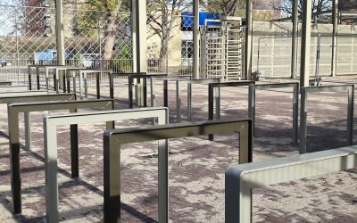 Fietsnietjes geplaatst