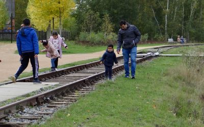 Lockdown bingotocht in het Spoorpark