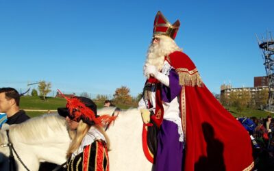 Sinterklaas keert terug in het Spoorpark