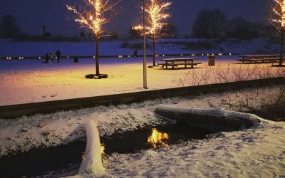 Spoorpark in beeld: sneeuw in het park!