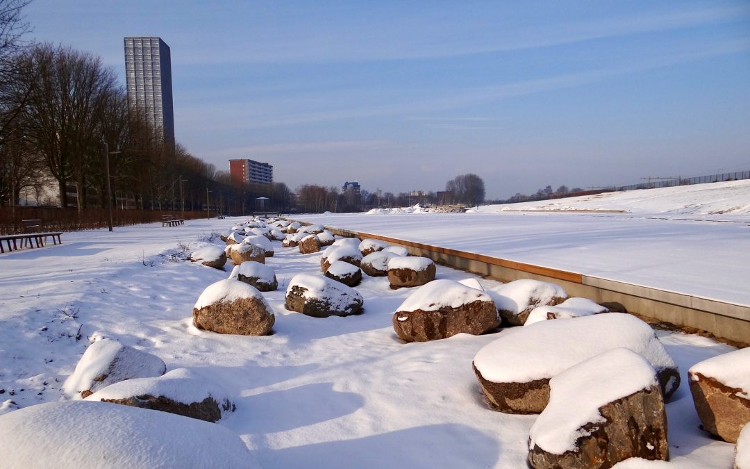 Winter in het Spoorpark