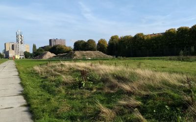 Eerste spade Spoorpark op 11 november de grond in
