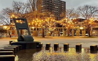 Spoorpark zorgt voor verlichting in donkere tijden